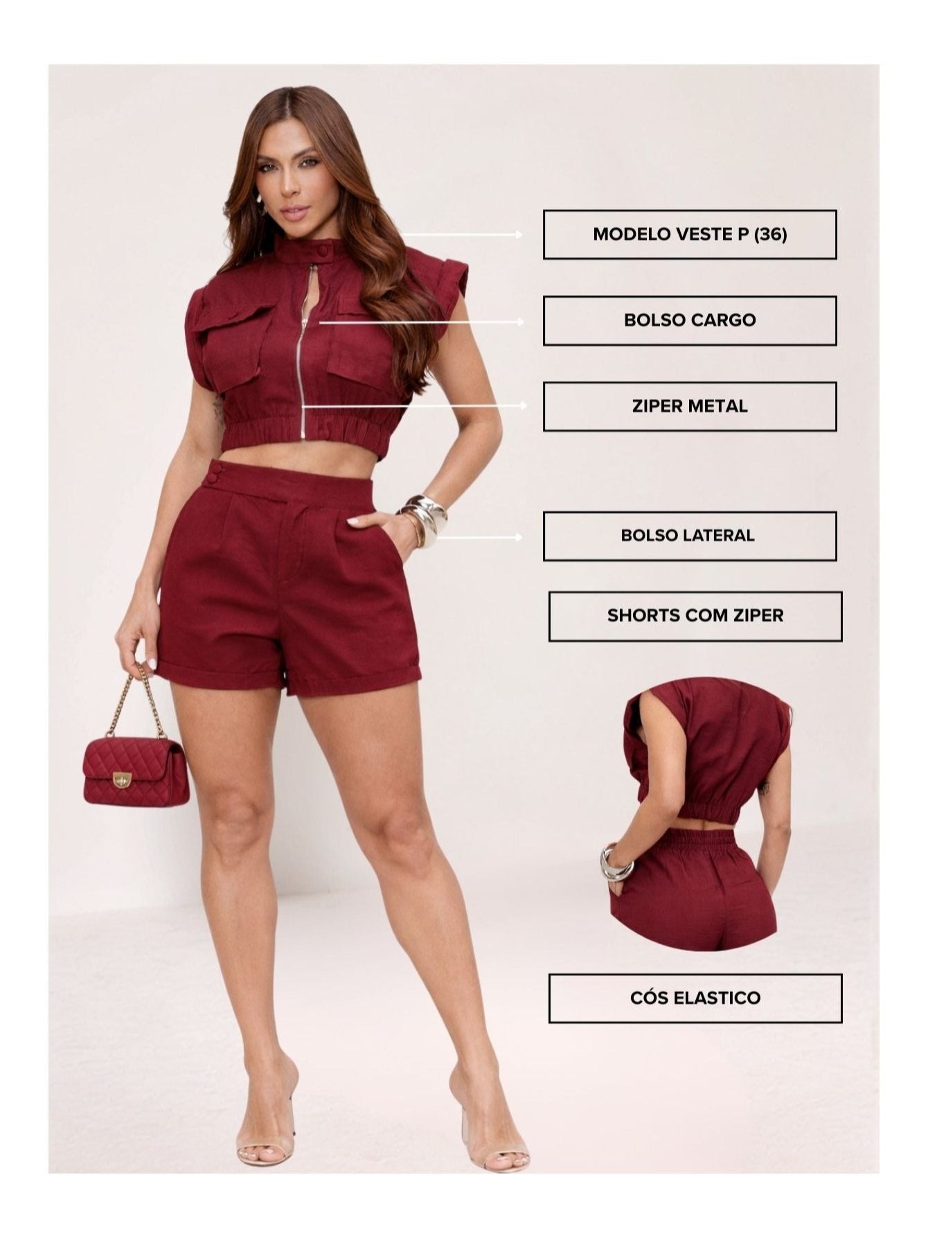 Conjunto Cargo Chic