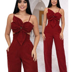 Macacão Boutique Floral em Viscose Premium