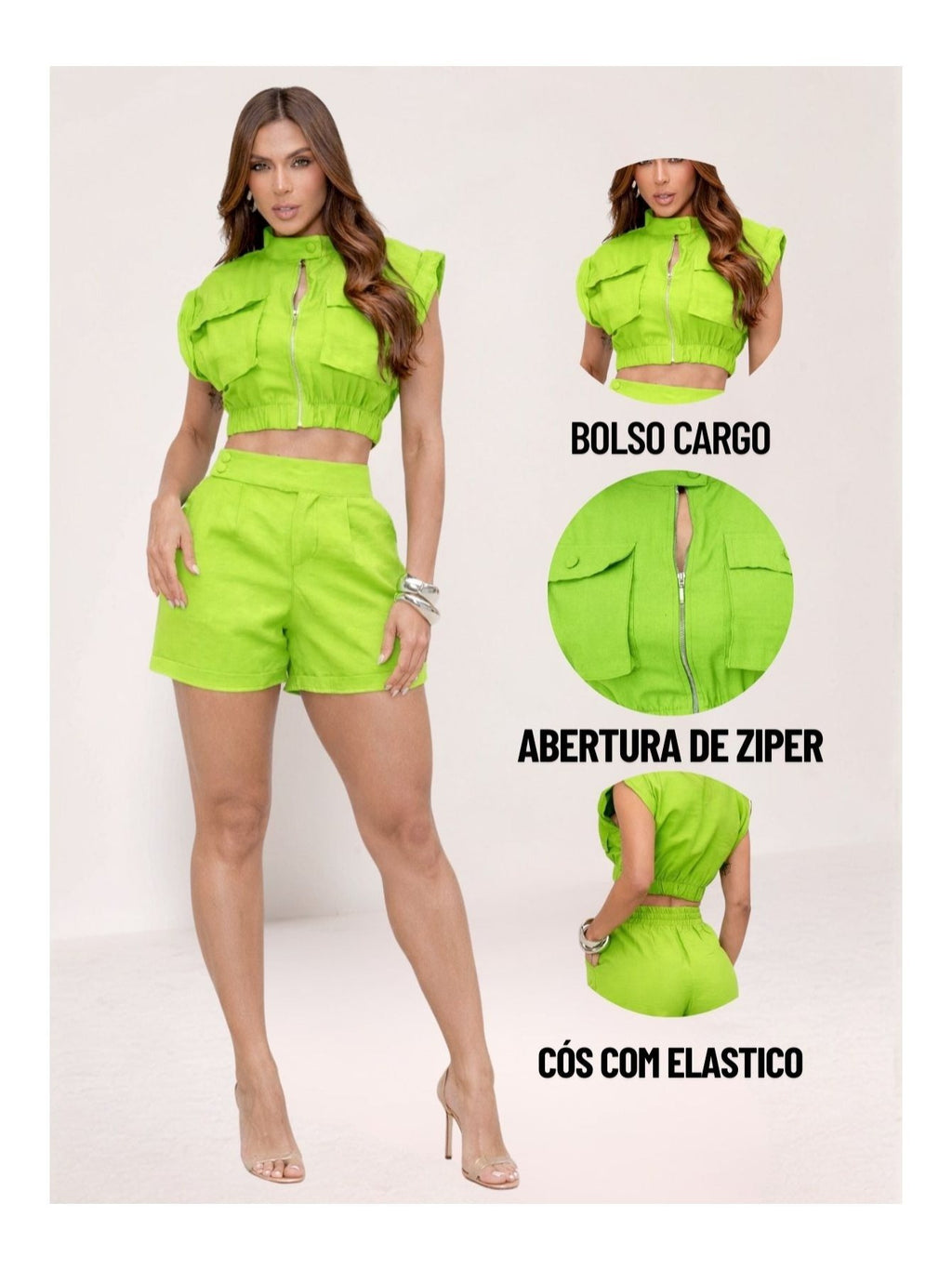 Conjunto Cargo Chic