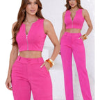 Calça Montaria Cropped Élégance