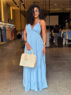 Vestido Mariae Resort em Viscose Premium
