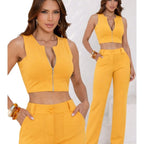 Calça Montaria Cropped Élégance