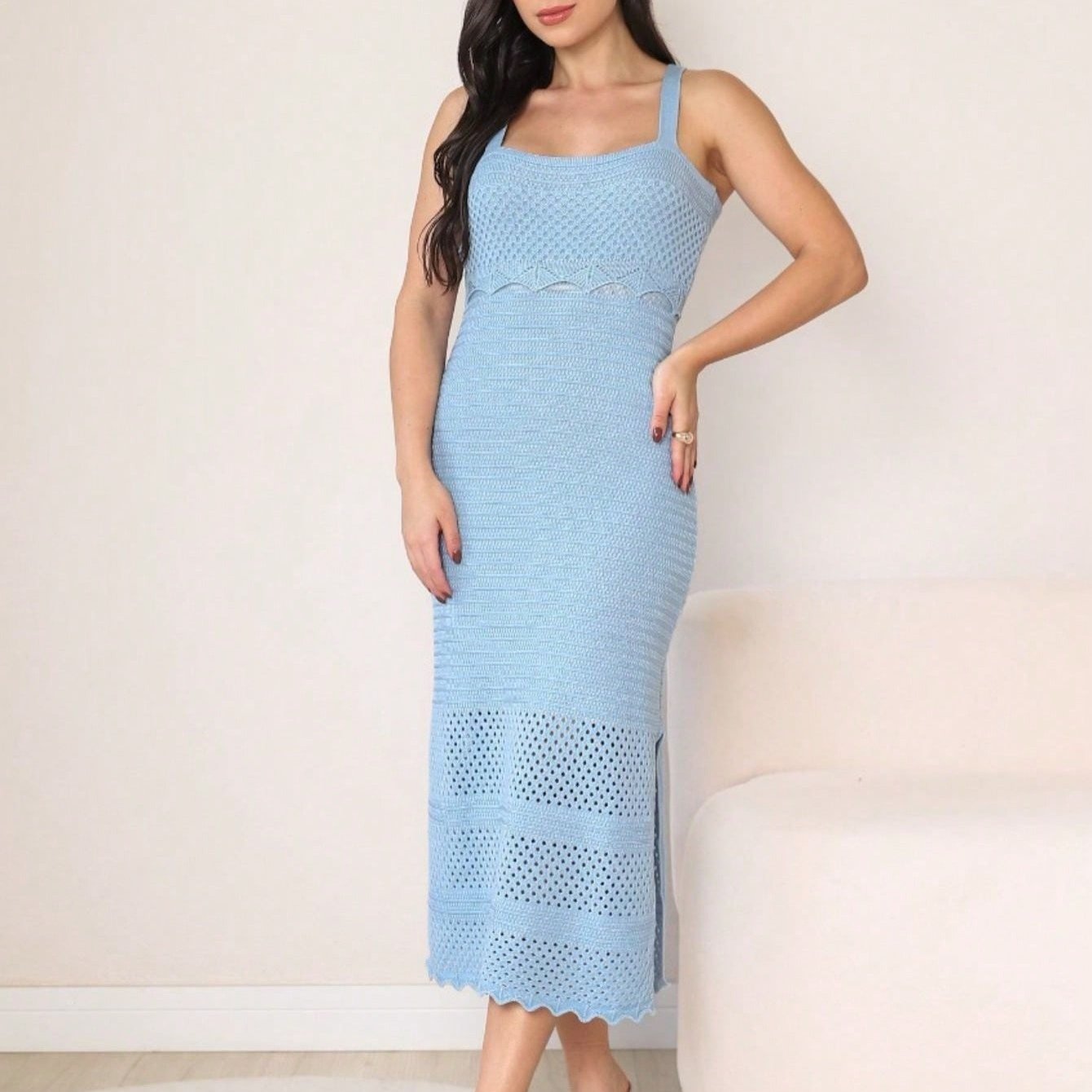 Vestido Longo Tricot Serena