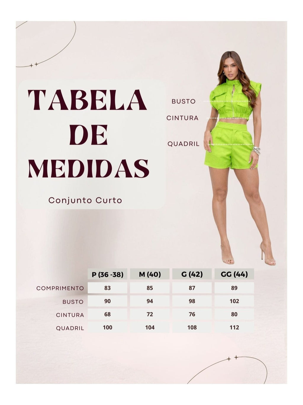 Conjunto Cargo Chic