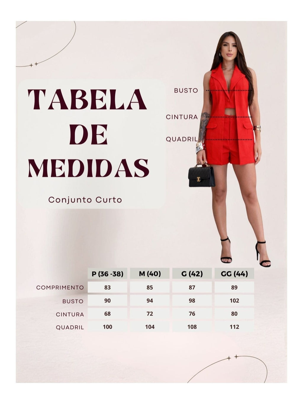 Conjunto Alfaiataria Manhattan