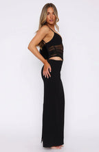 Vestido  Longo Eclipse Noir | Últimas Unidades