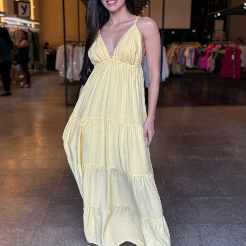 Vestido Mariae Resort em Viscose Premium
