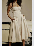 Vestido Midi Meia taça Paris