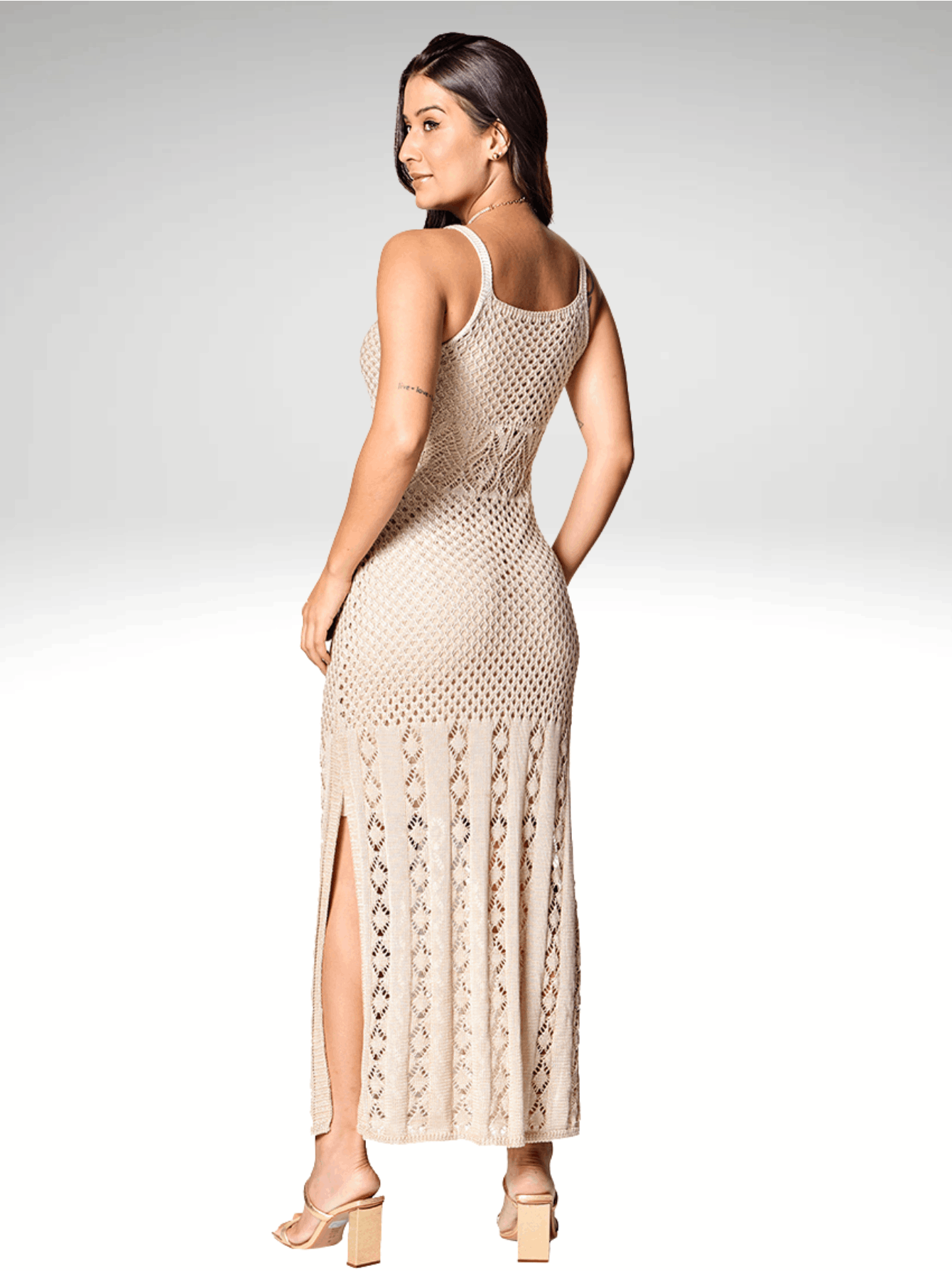 Vestido Crochê Riviera V