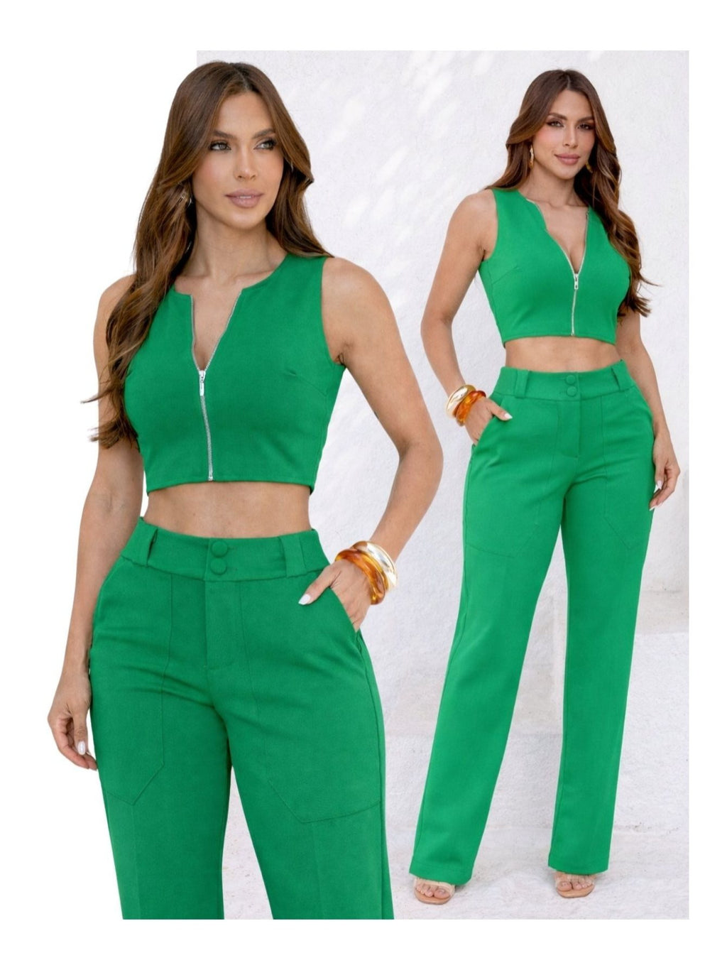 Calça Montaria Cropped Élégance