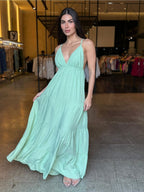 Vestido Mariae Resort em Viscose Premium