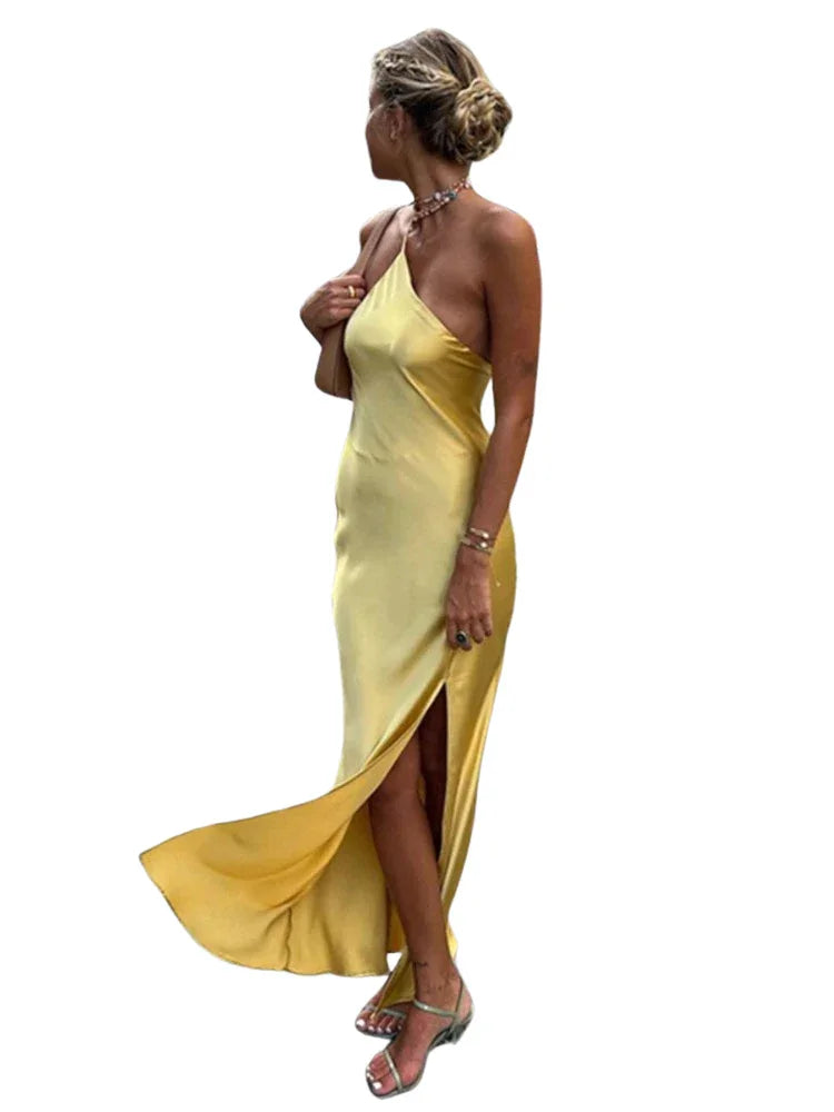 Vestido Glam Satin