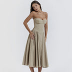 Vestido Midi Meia taça Paris