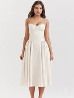 Vestido Midi Meia taça Paris