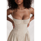 Vestido Midi Meia taça Paris