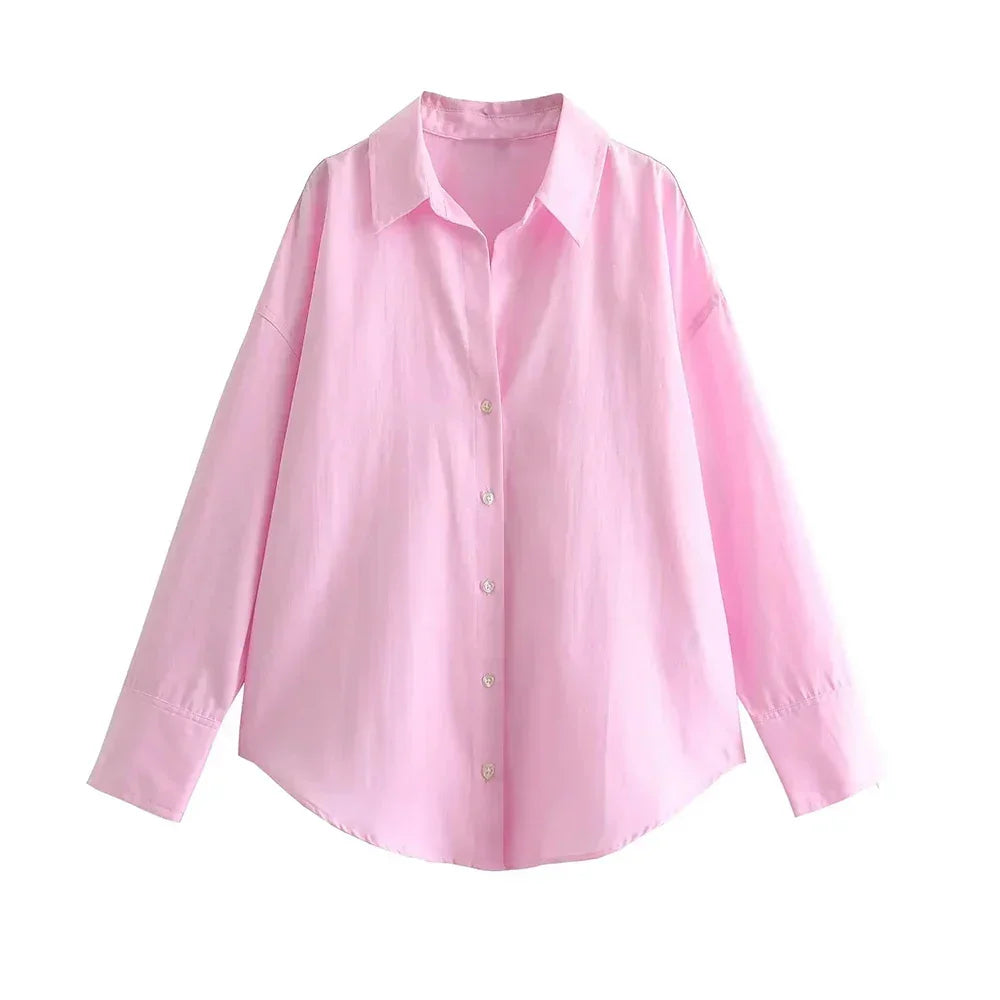 Camisa Halter Rose
