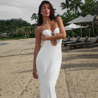 Vestido Longo Satin Elegance