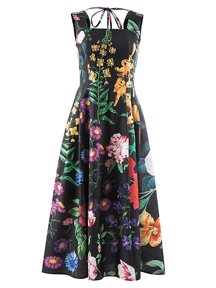 Vestido Vintage Floral