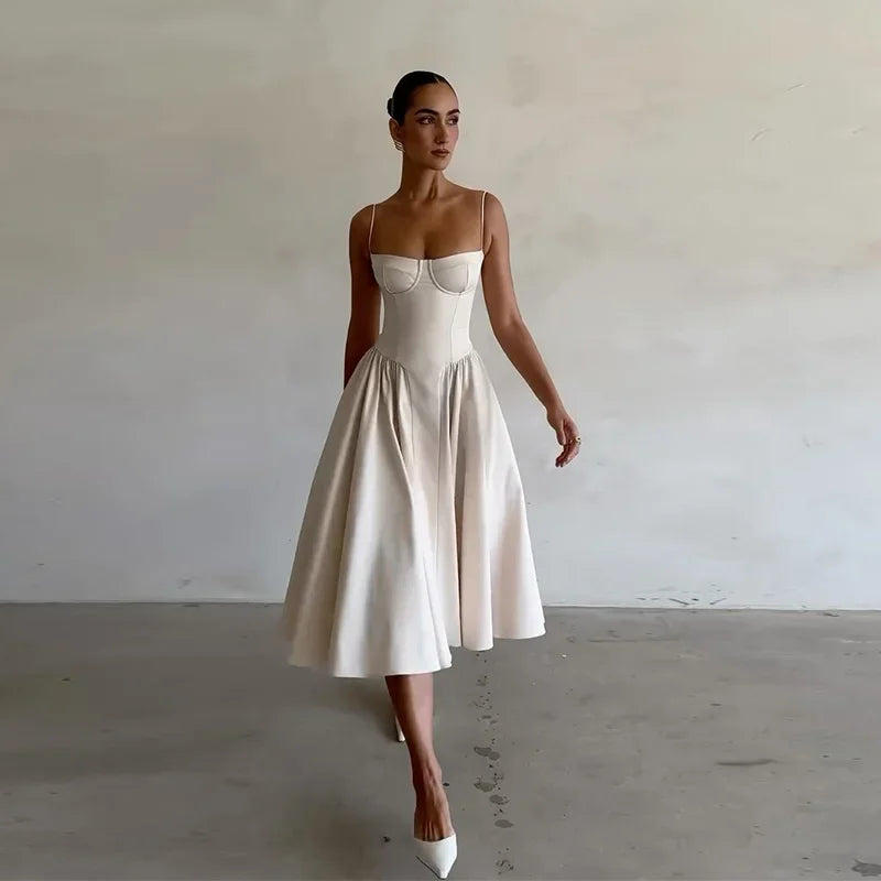 Vestido Midi Meia taça Paris