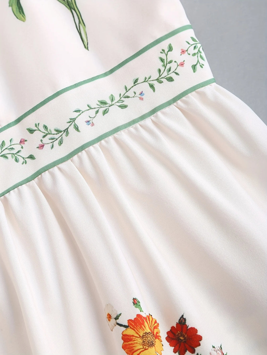 Vestido Feminino Plus Size Floral Boho