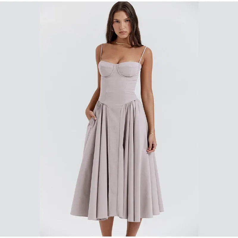 Vestido Midi Meia taça Paris