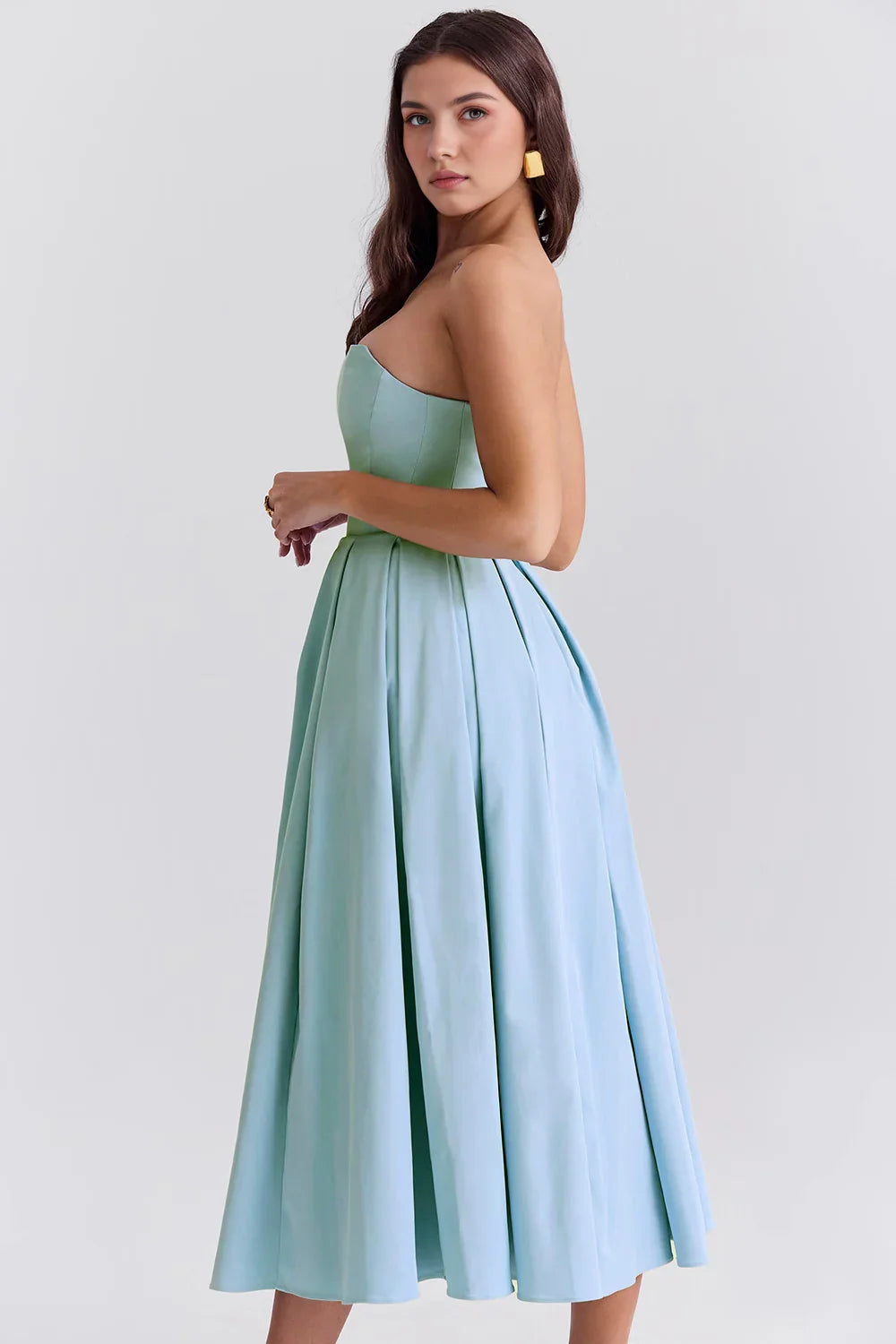 Vestido Bustier Celestial