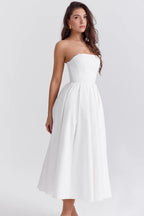 Vestido Bustier Celestial