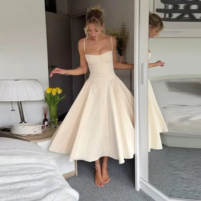 Vestido Midi Meia taça Paris