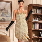 Vestido Fringe Glam