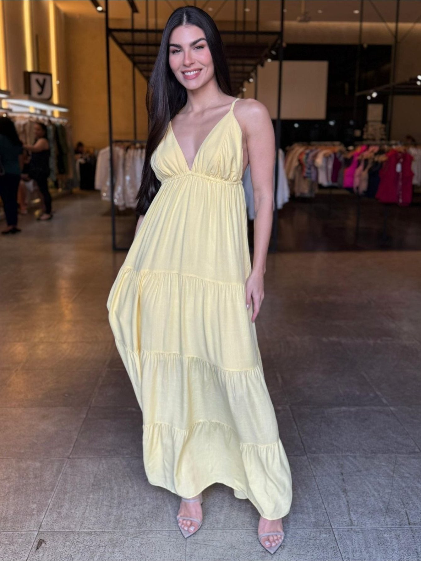 Vestido Mariae Resort em Viscose Premium