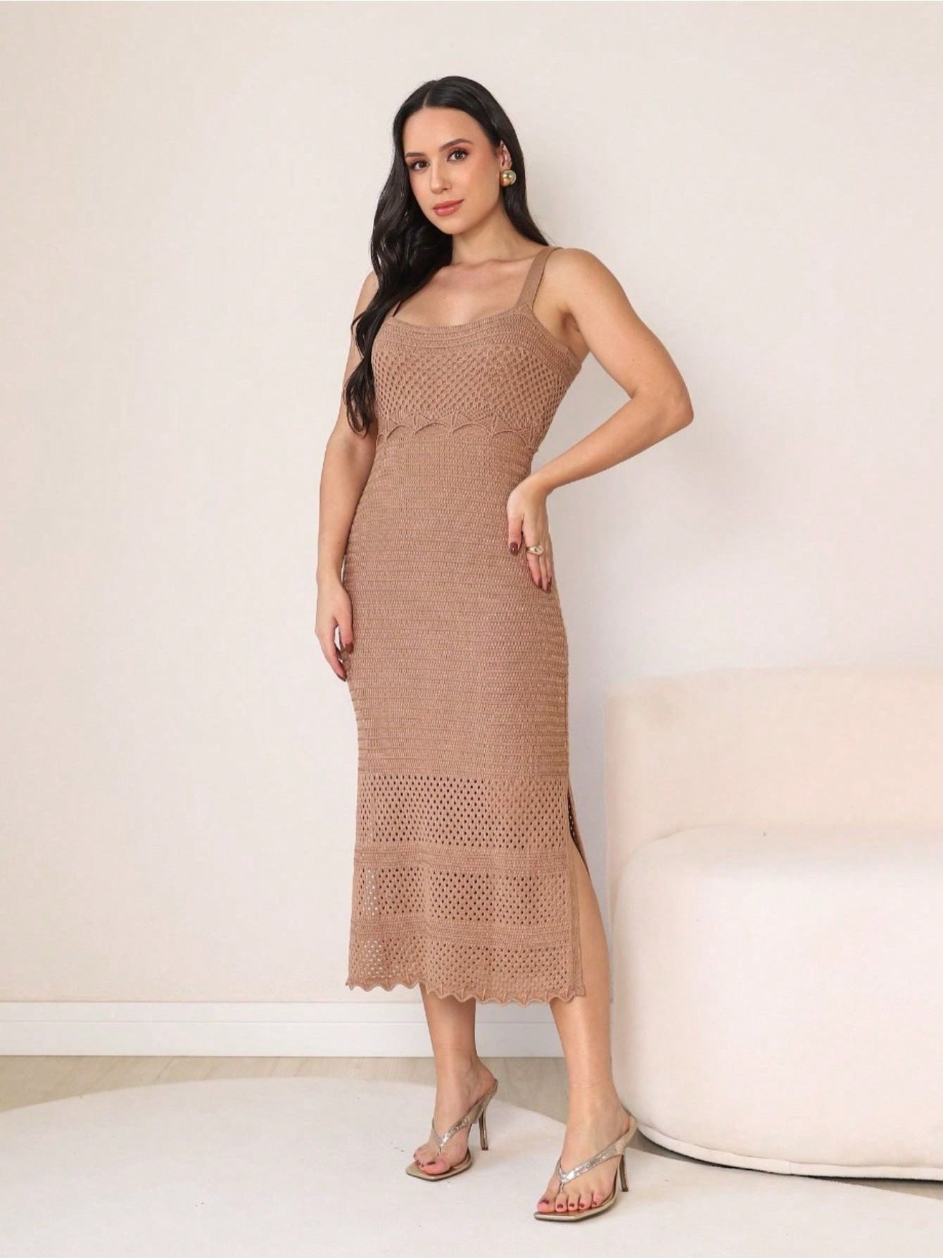 Vestido Longo Tricot Serena