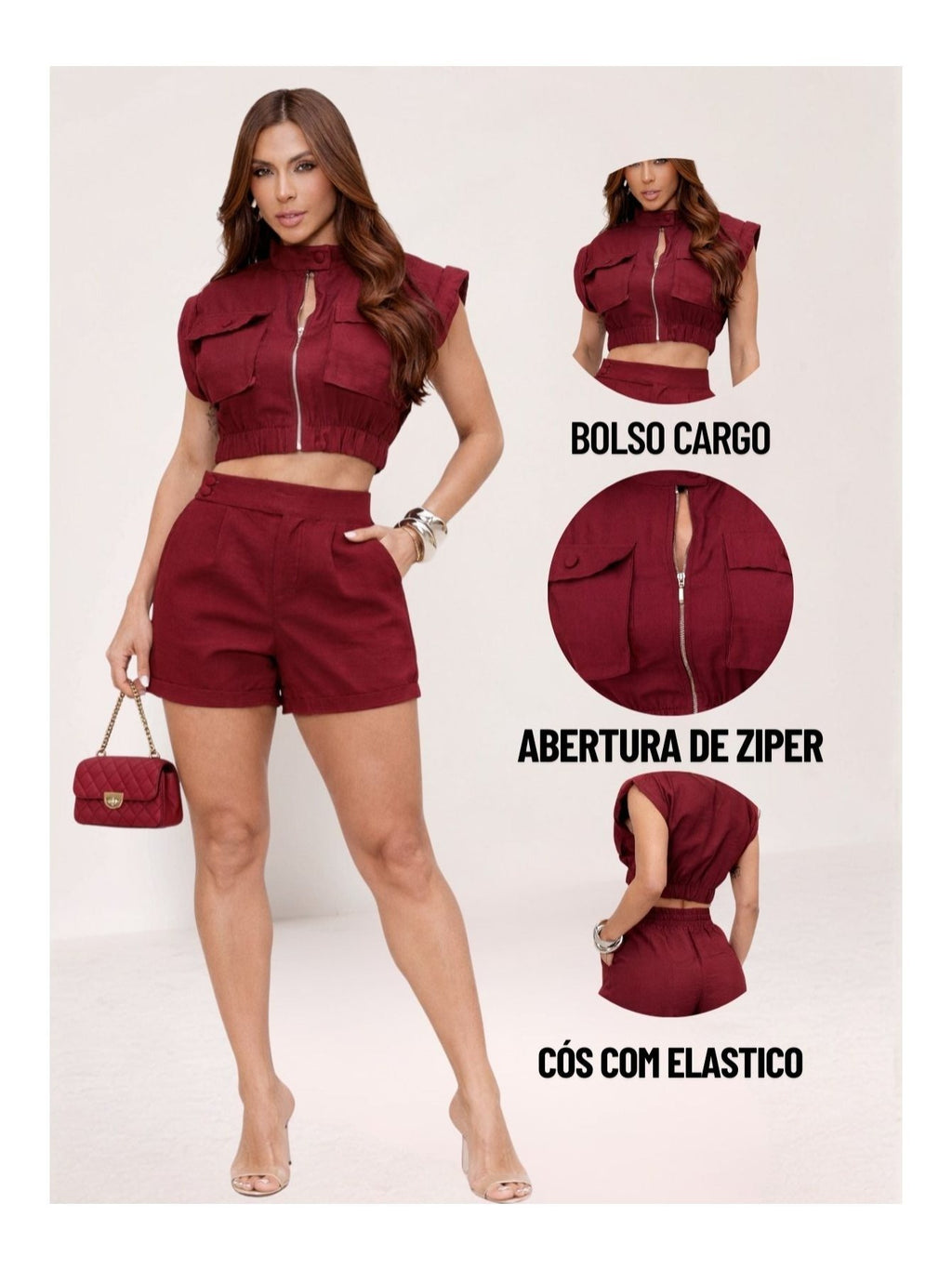 Conjunto Cargo Chic