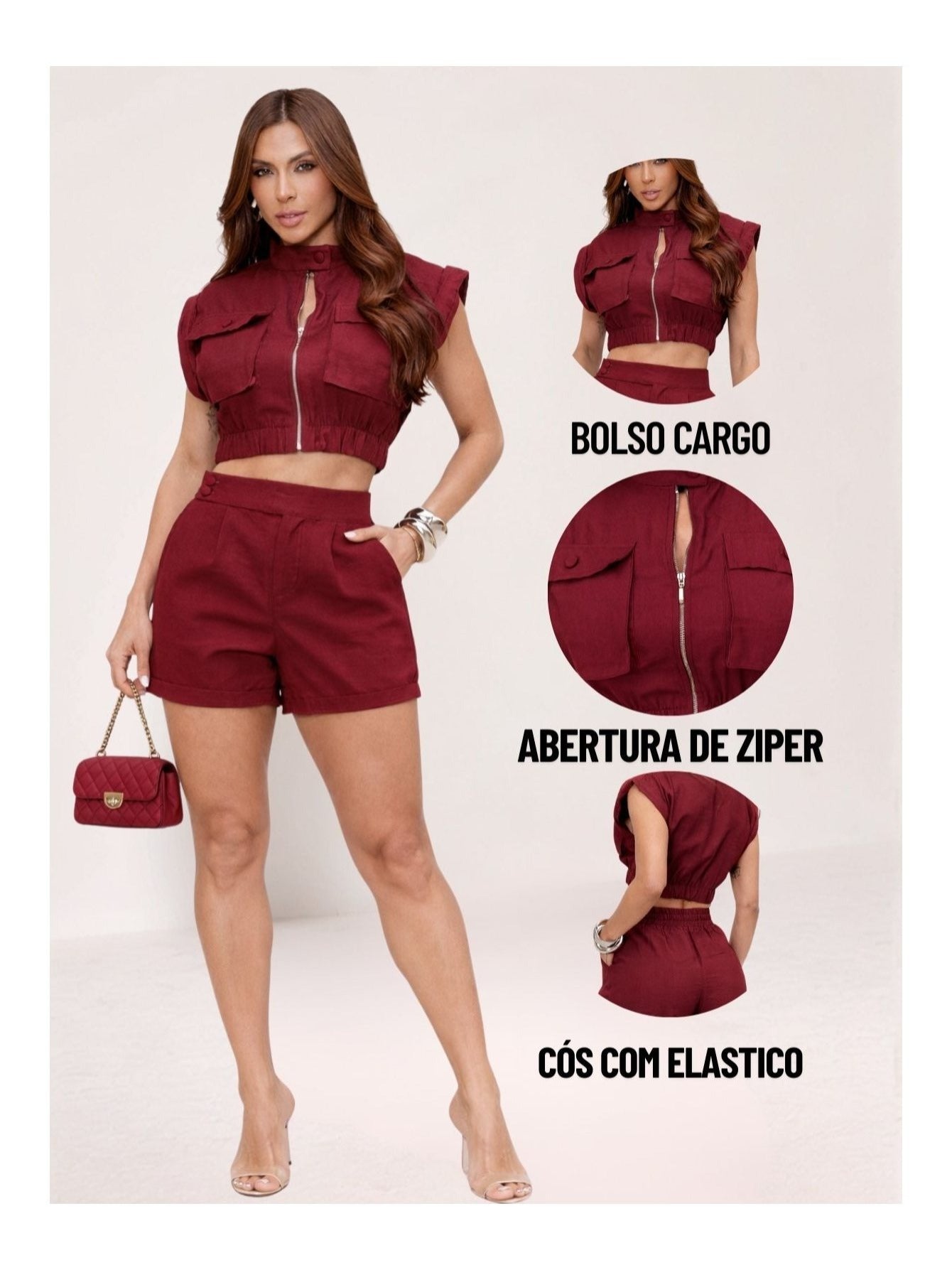 Conjunto Cargo Chic