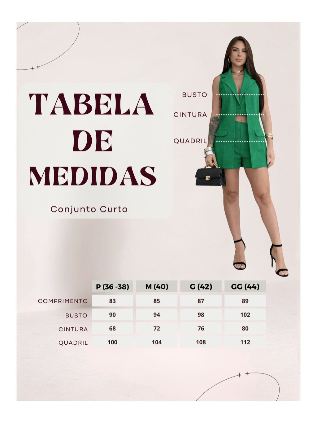 Conjunto Alfaiataria Manhattan