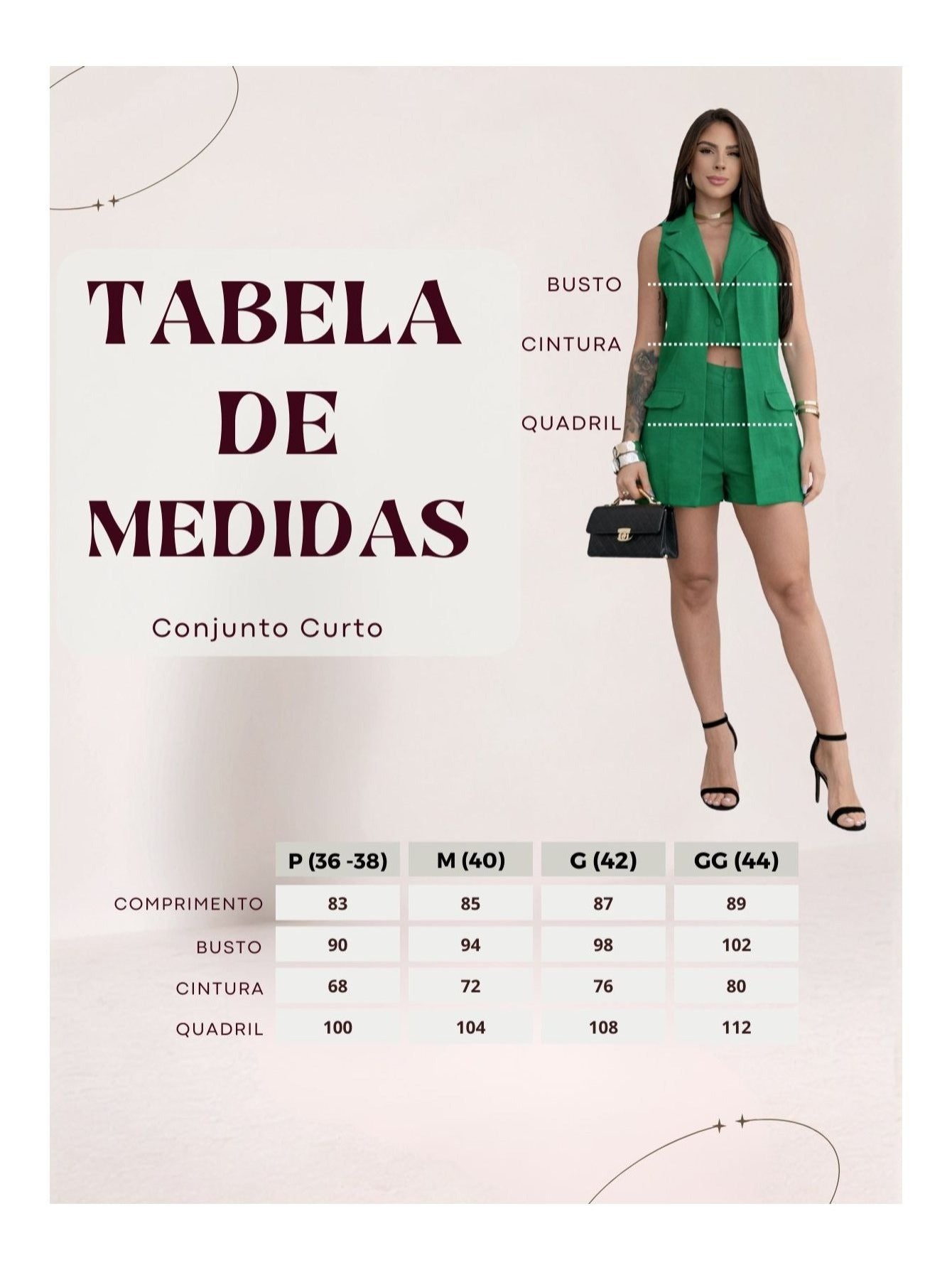 Conjunto Alfaiataria Manhattan