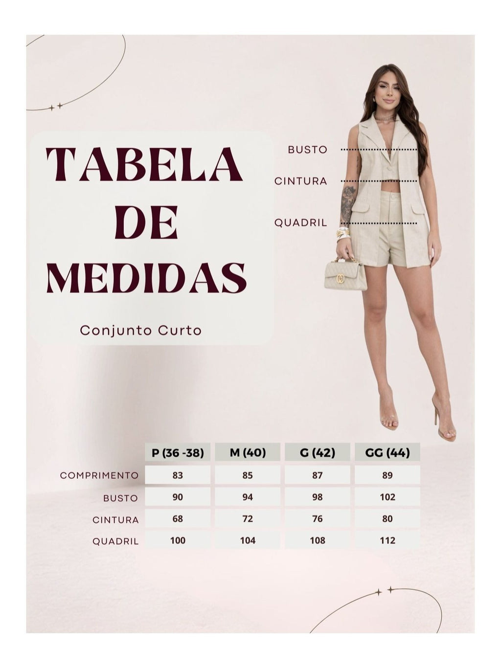 Conjunto Alfaiataria Manhattan