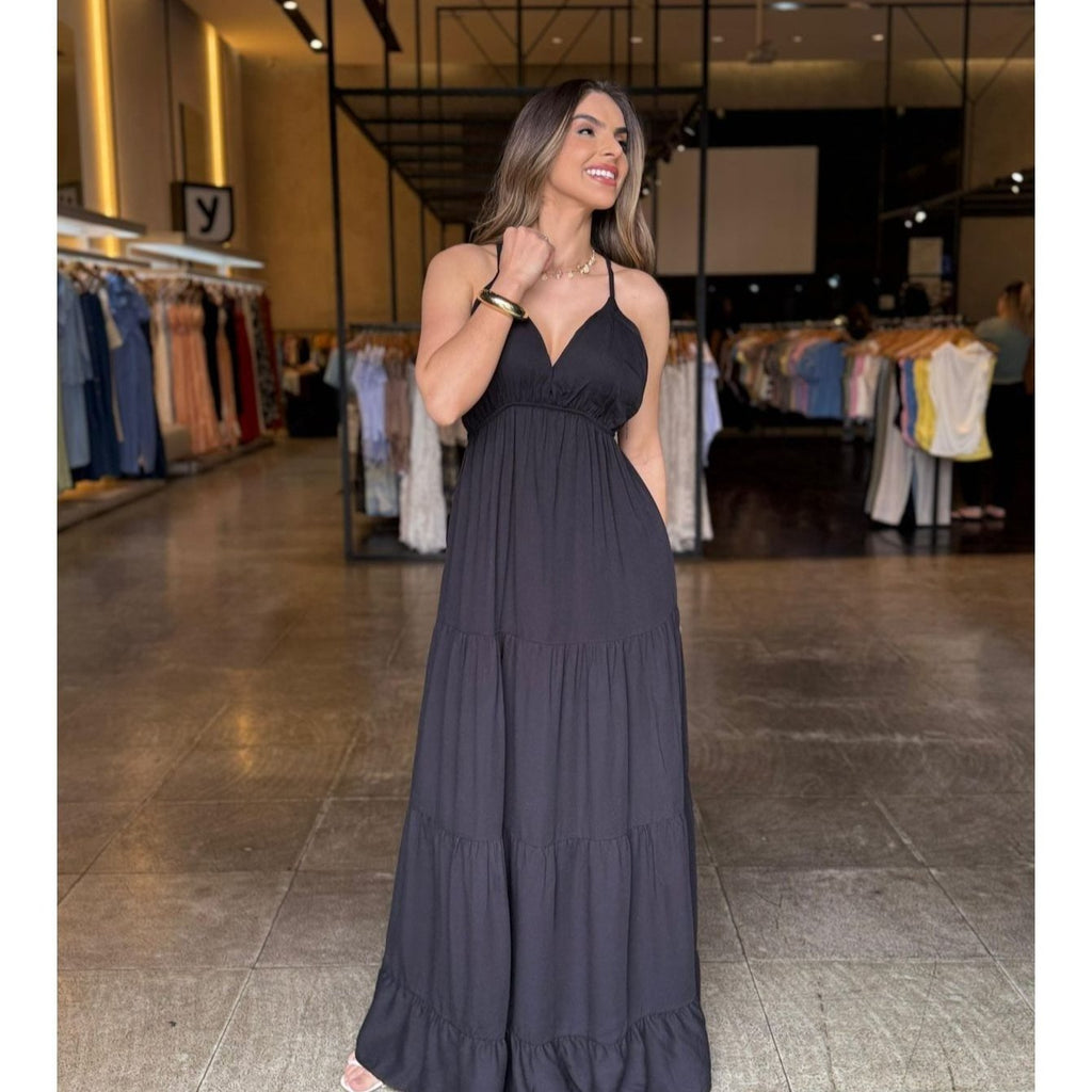 Vestido Mariae Resort em Viscose Premium