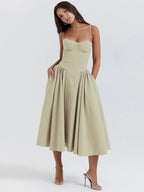 Vestido Midi Meia taça Paris