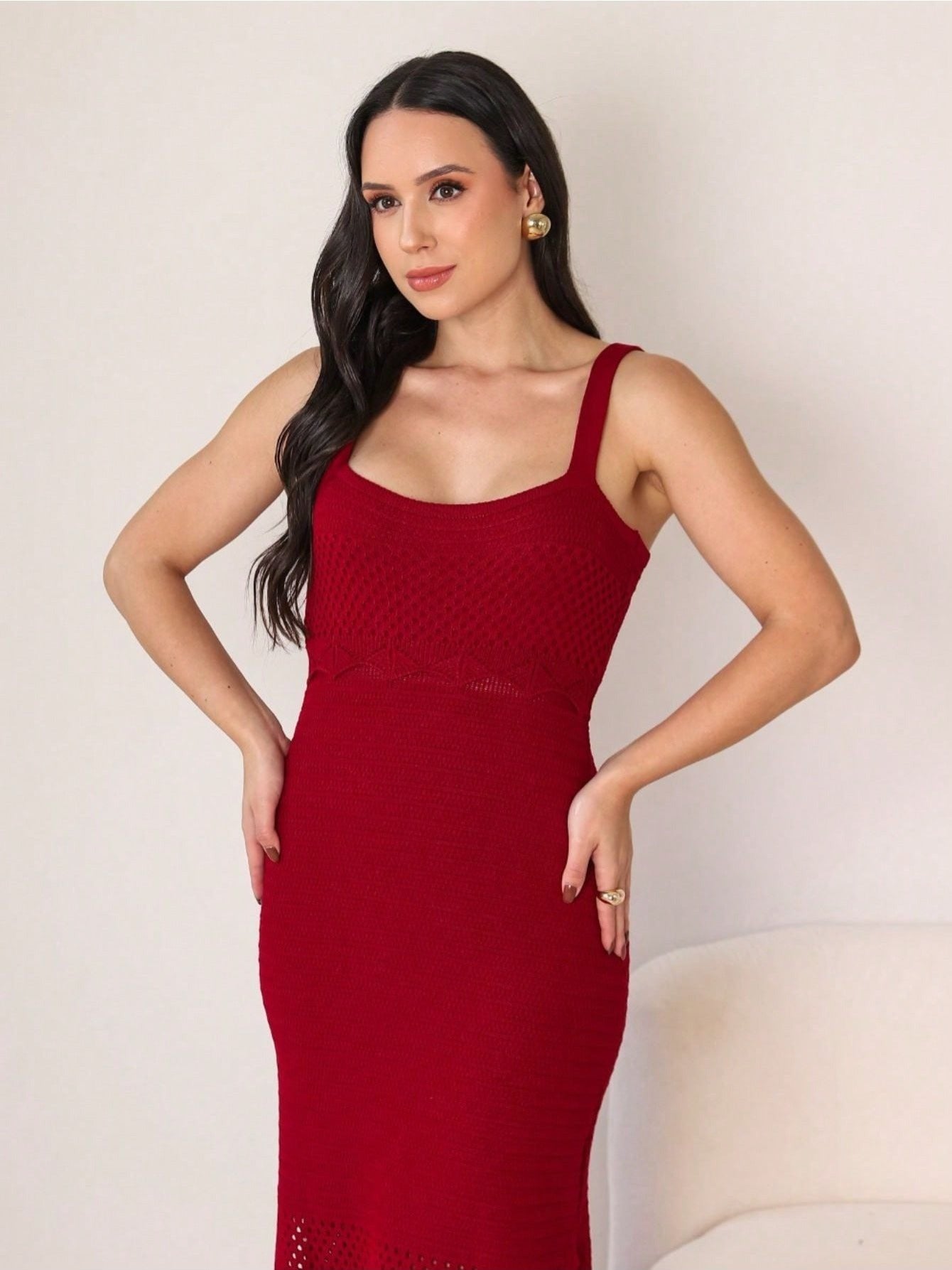 Vestido Longo Tricot Serena