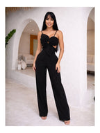 Macacão Boutique Floral em Viscose Premium