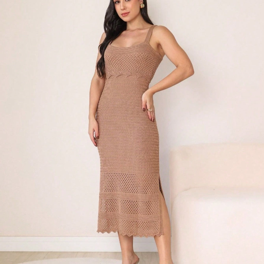 Vestido Longo Tricot Serena