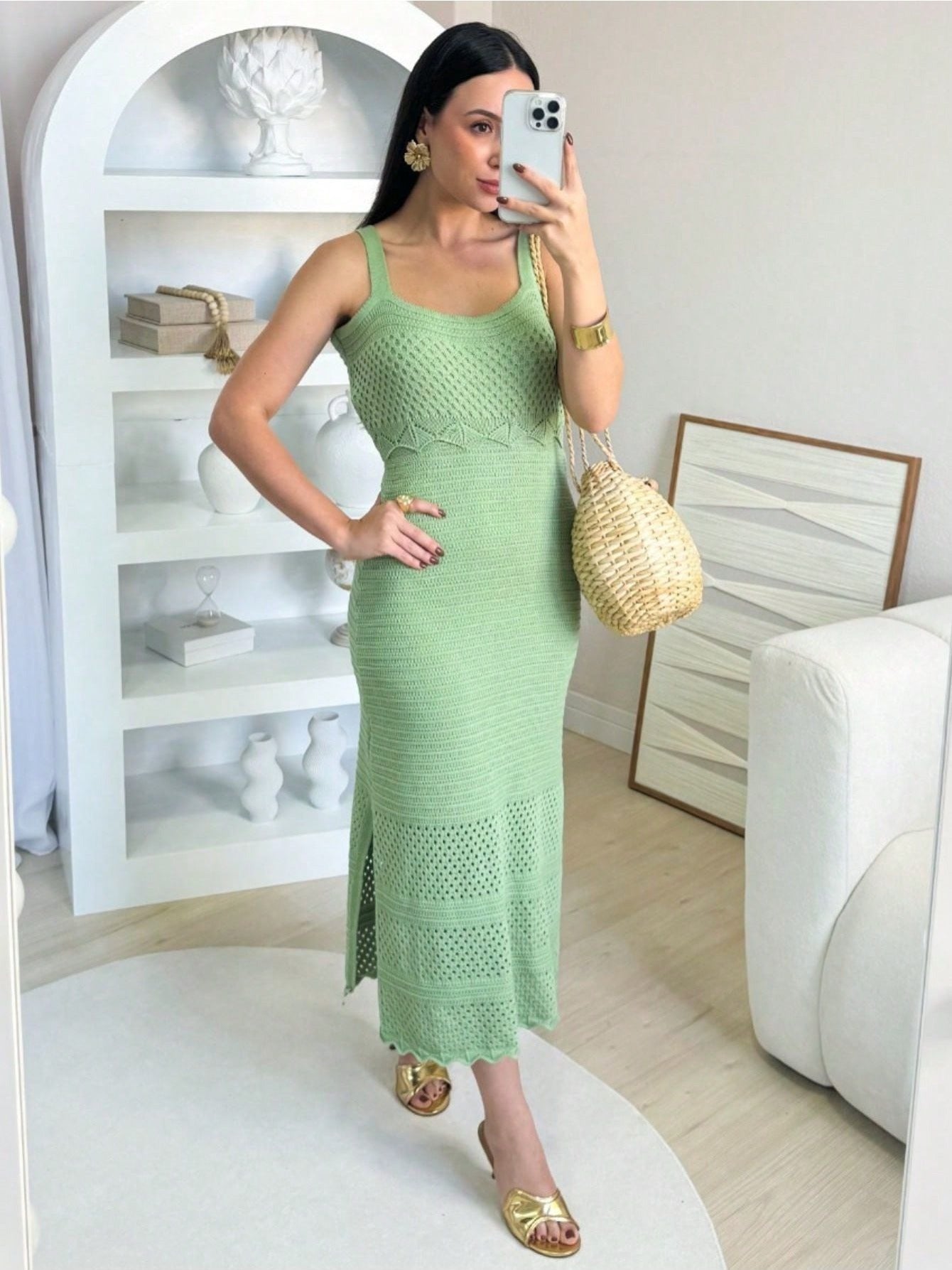 Vestido Longo Tricot Serena