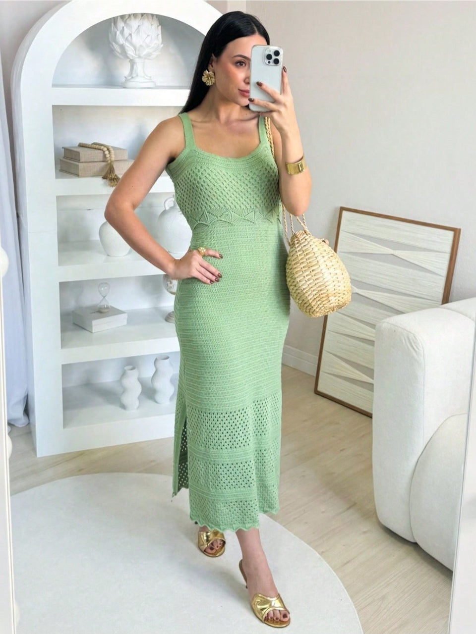 Vestido Longo Tricot Serena