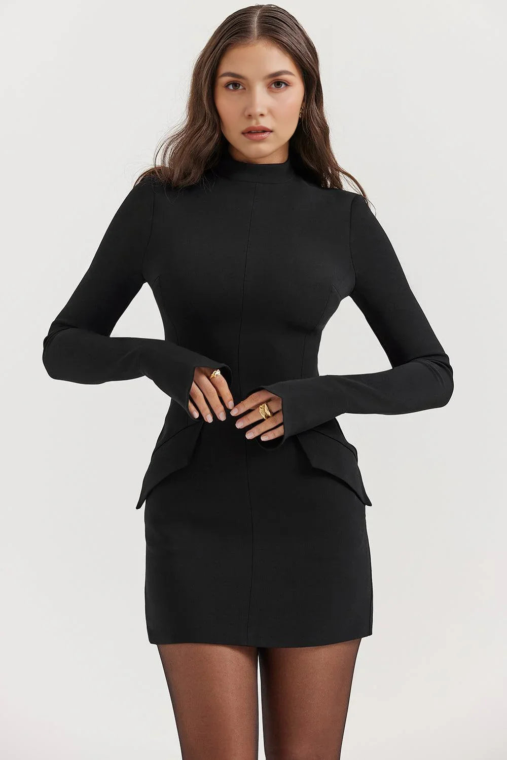 Vestido Manga Longa Sophie